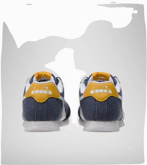 DIADORA SNEAKERS LIFESTYLE FOOTWEAR YOUTH UNISEX 101.175773 - JOG LIGHT GS C9237 - BLACK IRIS/GOLDEN APRICOT 35.5 EU