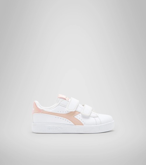 DIADORA GAME P PS GIRL, SCARPE DA GINNASTICA, BAMBINE E RAGAZZE, BIANCO BIANCO PESCA, 29 EU