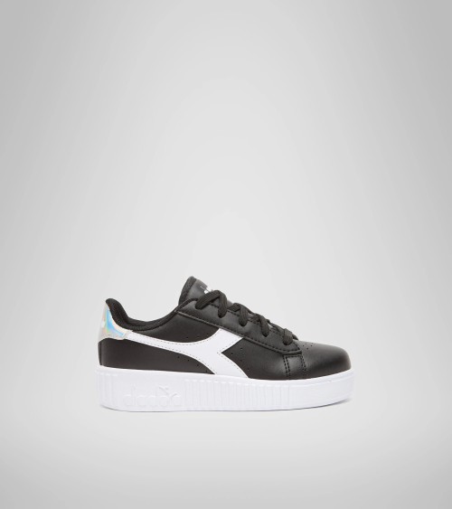 DIADORA SCARPE SPORTIVA SNEAKER GAME STEP PS BAMBINA C0641 BLACK WHITE 29 EU