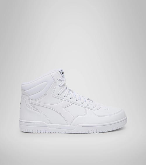 DIADORA RAPTOR MID, SCARPE DA GINNASTICA, UNISEX - ADULTO, BIANCO, 45 EU