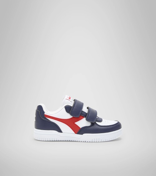 DIADORA RAPTOR LOW PS, SCARPE DA GINNASTICA, UNISEX - BAMBINI E RAGAZZI, BLU PEACOAT BOSSA NOVA, 33 EU