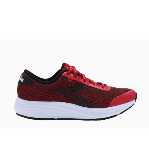 DIADORA PASSO SCARPE DA RUNNING UOMO, TRUE REDBLACK 45 EU