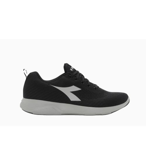 DIADORA 101.178057 - X RUN LIGHT 7 SCARPA PER UOMO NINE IRON BLACK, TAGLIA 47 EU