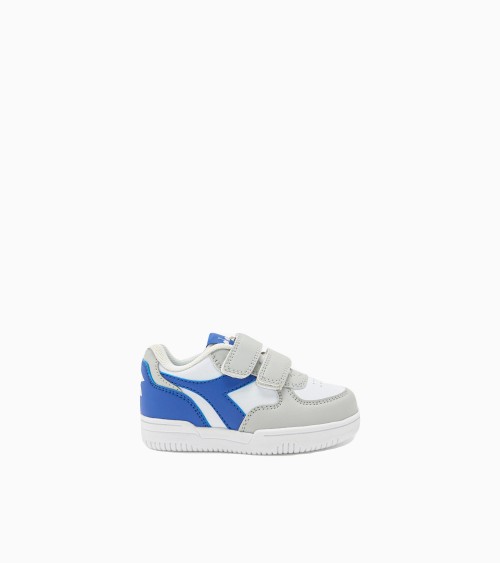 DIADORA RAPTOR LOW TD, SCARPE DA GINNASTICA, UNISEX - BAMBINI E RAGAZZI, DAWN BLUE DAZZLING BLUE, 22 EU