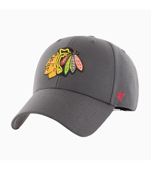 47 CAPPELLINO REGOLABILE ANTRACITE MARCA NHL CHICAGO BLACKHAWKS