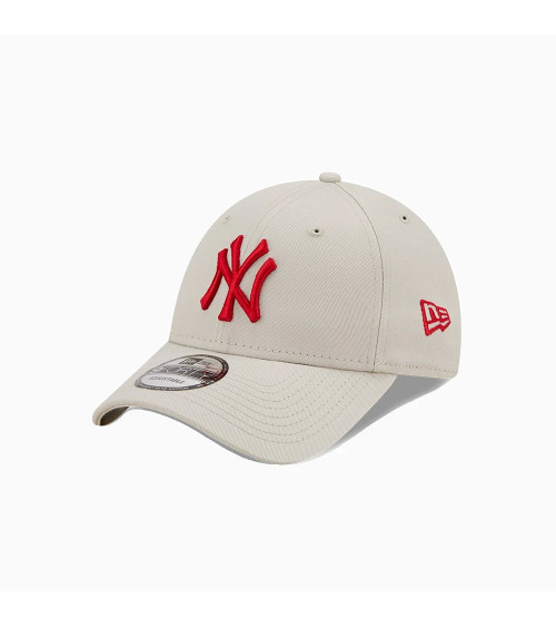 NEW ERA 9FORTY STN YORK YANKEES MLB CAP 60240312, MENS CAP WITH A VISOR, BEIGE, OSFM EU