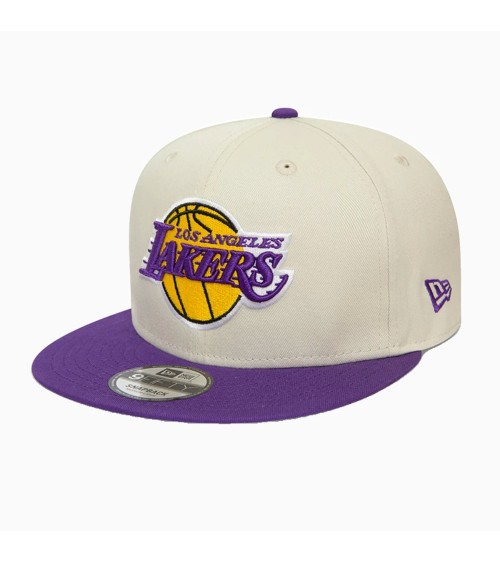 NEW ERA CAPPELLO DA UOMO CON LOGO NBA 9FIFTY ~ LA LAKERS VIOLA, VIOLA, M/L