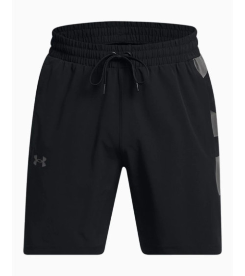 Shorts Under Armour Baseline Homme - Noir - Performance Sport