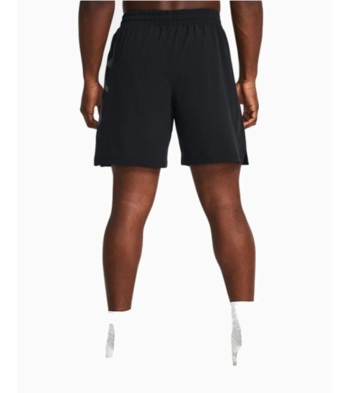 Shorts Under Armour Baseline Homme - Noir - Performance Sport