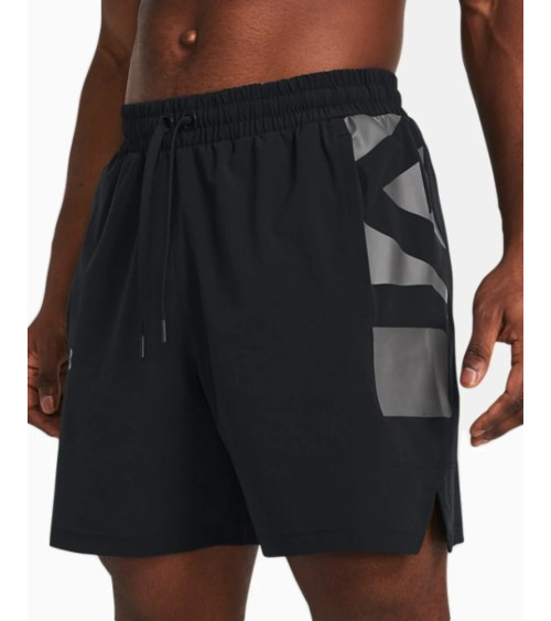 Shorts Under Armour Baseline Homme - Noir - Performance Sport