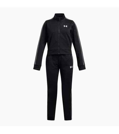 Under Armour Chándal Niña Icon Knit Crop Negro | Envío Rápido
