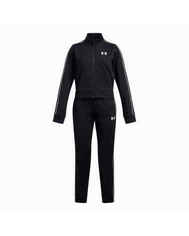Under Armour Icon Knit Crop Trainingsanzug für Mädchen - Schwarz
