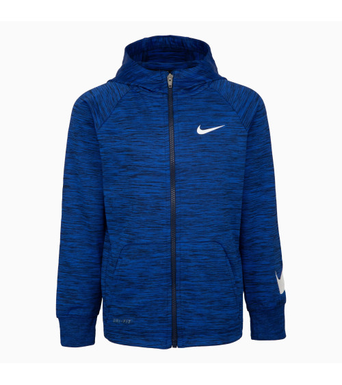 NIKE GIACCHETTO CON CAPPUCCIO BAMBINO BLU 86G701U99 BLU 2-3 ANNI