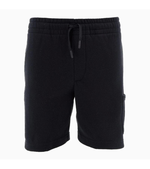 NIKE JUMPMAN ESSENTIALS FT SHORTS, BERMUDA BAMBINO NERO,SMALL, 8-10 ANNI
