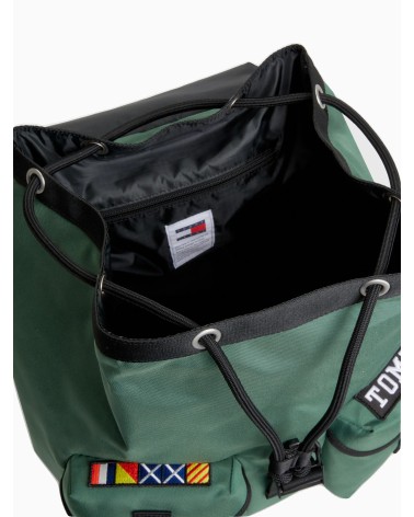 Zaino Tommy Hilfiger TJM Heritage Archive Verde Urbano