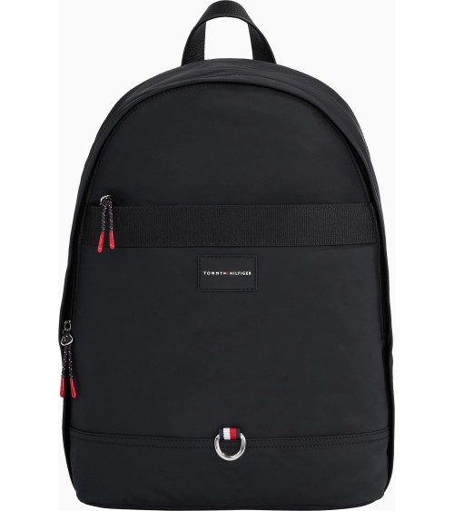 Zaino Tommy Hilfiger Nero Uomo | TH FUNC NYLON BACKPACK
