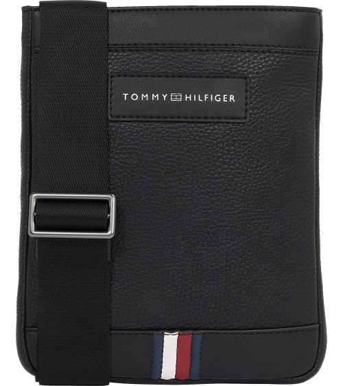 Tommy Hilfiger Borsa a Tracolla Uomo TH Business Mini Nera