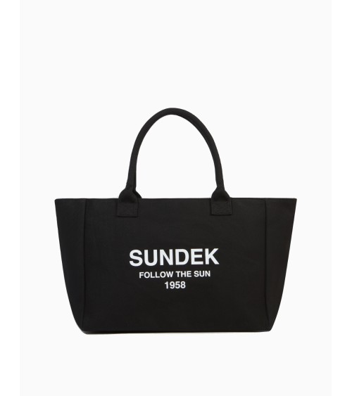 SUNDEK TOTE BAG NERO AW832ABCV500_NERO_U