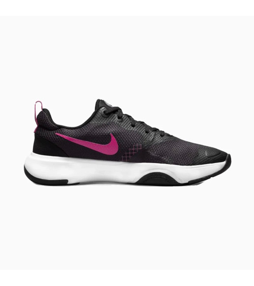 NIKE CITY REP TR, WOMEN'S TRAINING SHOES DONNA, BLACK/HYPER PINK-CAVE PURPLE-LILAC, 38.5 EU