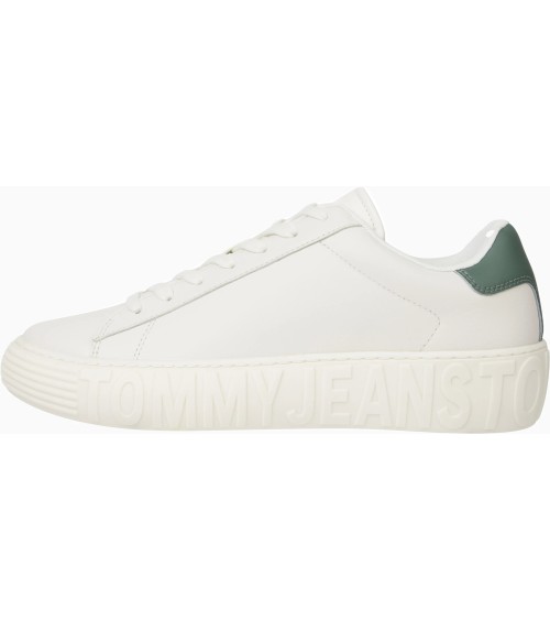 Tommy Hilfiger Sneakers Uomo Avorio Pelle - Uff./Tempo Lib.