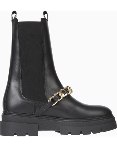 Buy Tommy Hilfiger Women's Black Chelsea Ankle Boots