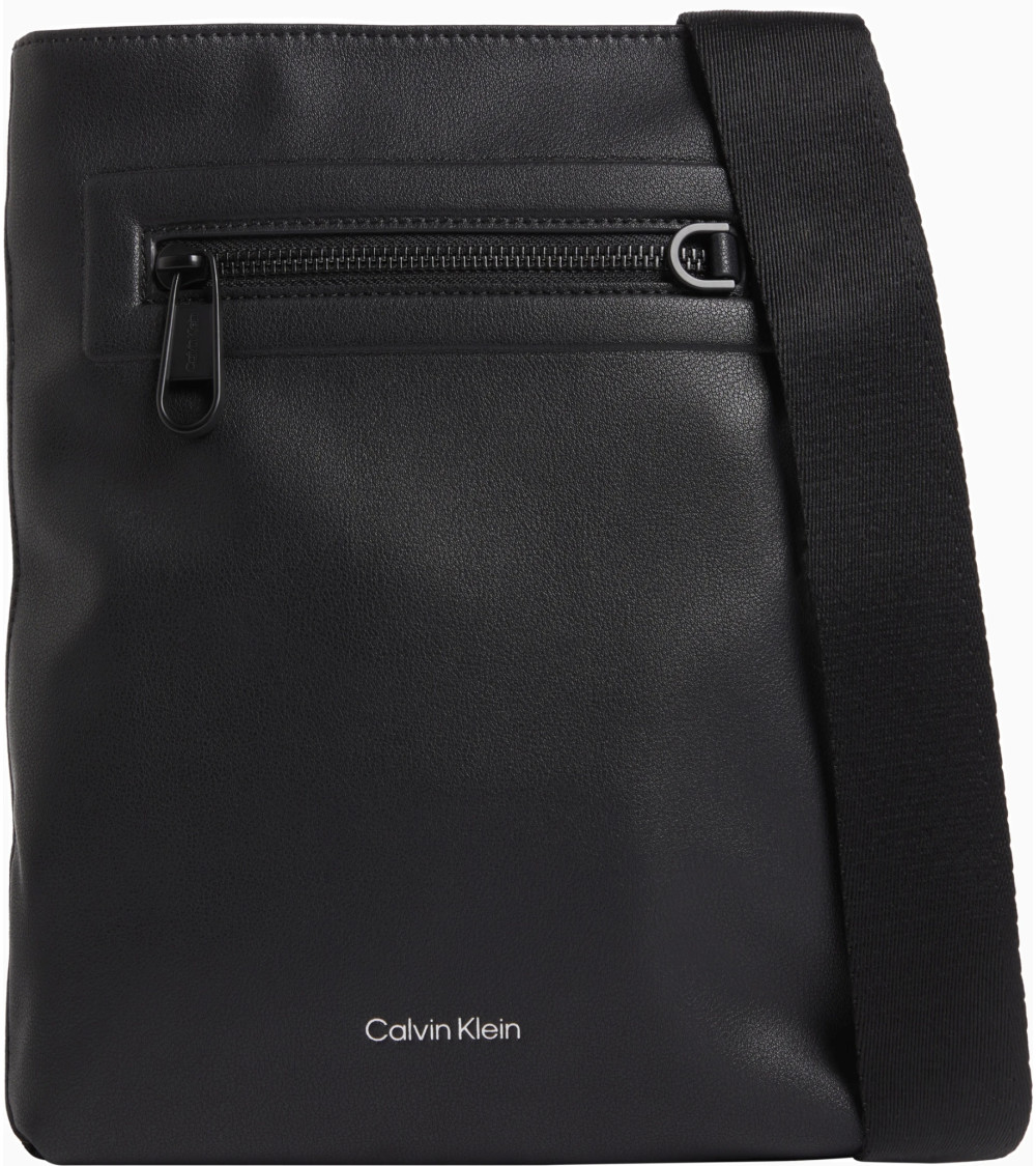 Calvin Klein CK ELEVATED FLATPACK - Elegante schwarze Tasche
