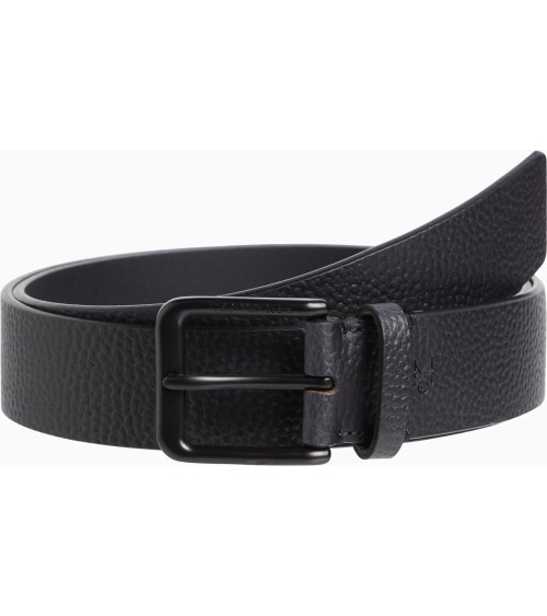 Cintura Calvin Klein in Pelle Nera - Stile Classico e Elegante
