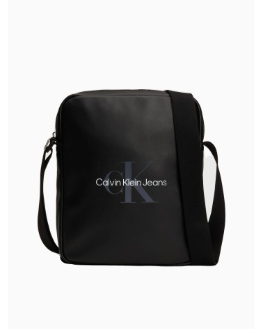 **Meta Title SEO**: Borsa tracolla CK Jeans Monogramma Nera