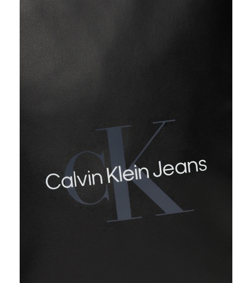 **Meta Title SEO**: Borsa tracolla CK Jeans Monogramma Nera