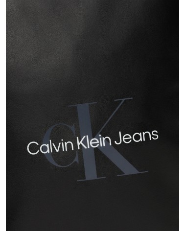 **Meta Title SEO**: Borsa tracolla CK Jeans Monogramma Nera