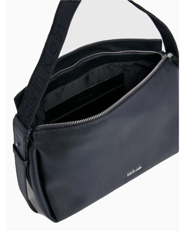 Calvin Klein GRACIE: elegante bolso negro de hombro para mujer