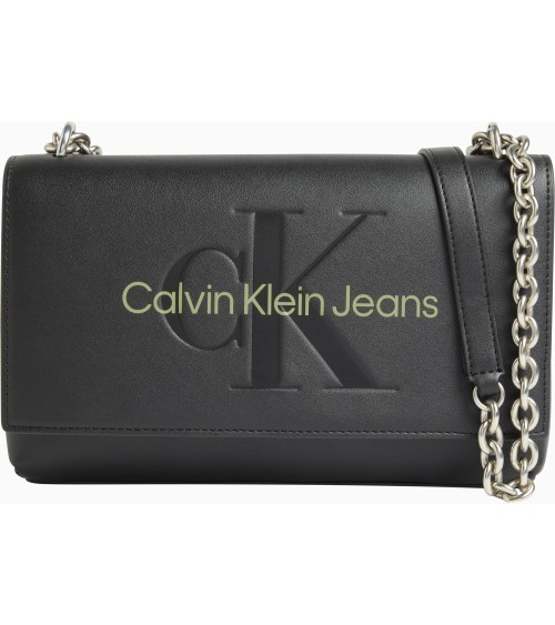 Calvin Klein Sculpted Flap Crossbody Bag - Stylish & Practical