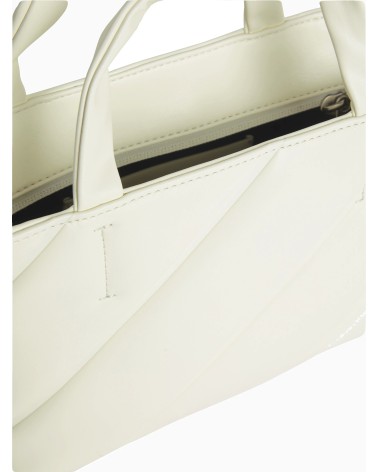 Calvin Klein Stepp Micro EW Tote 22 - Schick in Weiß