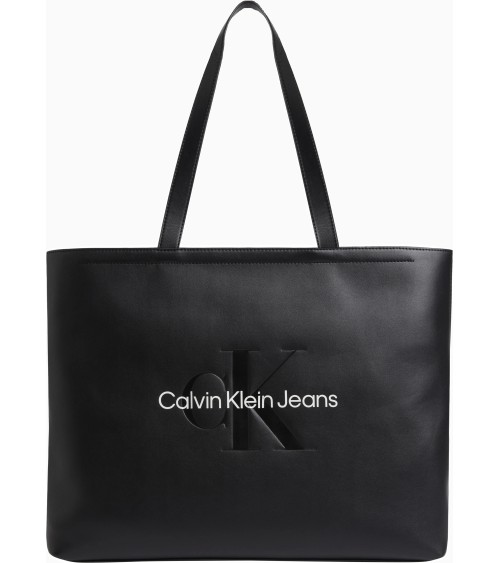 Borsa Grigia Calvin Klein Sculpted Slim Tote 34