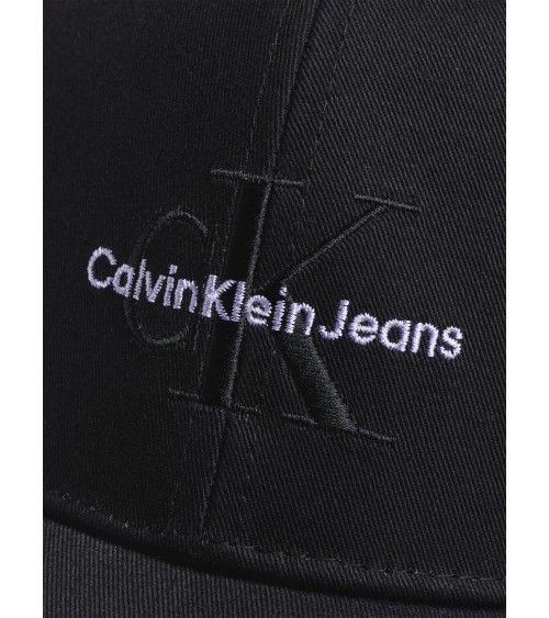 Gorra mujer Calvin Klein negra y lila pastel - única