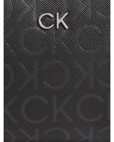 Calvin Klein CK Daily Bifold Wallet - Chic Black Monogram Design