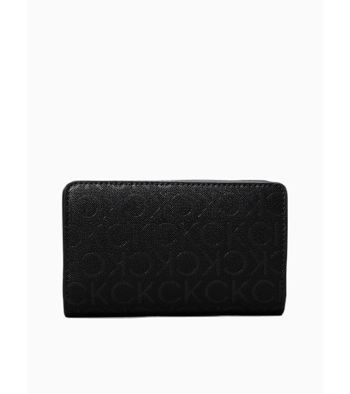 Calvin Klein CK Daily Bifold Wallet - Chic Black Monogram Design