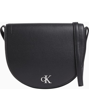 Meta Title: Borsa Calvin Klein Minimal Monogram Saddle22 - Nero