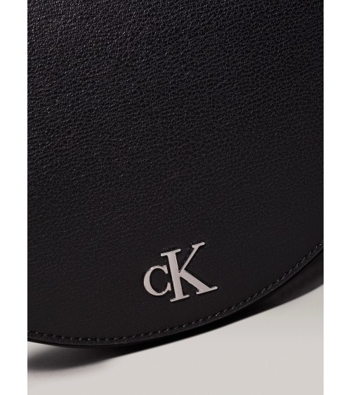 Meta Title: Borsa Calvin Klein Minimal Monogram Saddle22 - Nero