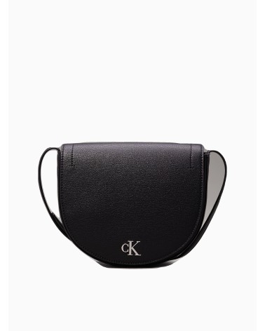 Meta Title: Borsa Calvin Klein Minimal Monogram Saddle22 - Nero