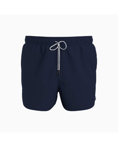 Calvin Klein Men's Black Swim Shorts - Trendy and Cozy Wear