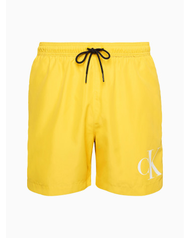 Calvin Klein Homme Long Swim Shorts - Sunday Sunshine Yellow