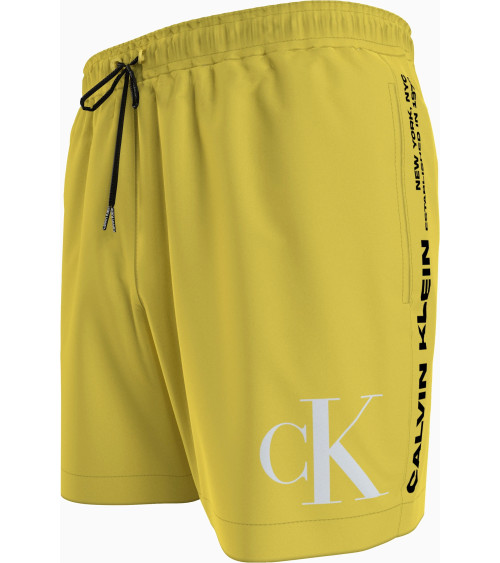 Calvin Klein Maillot de Bain Jaune Sunday Sunshine - Style Chic