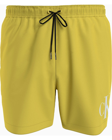 Meta Title: Calvin Klein Badehose Lang Gelb für Herren