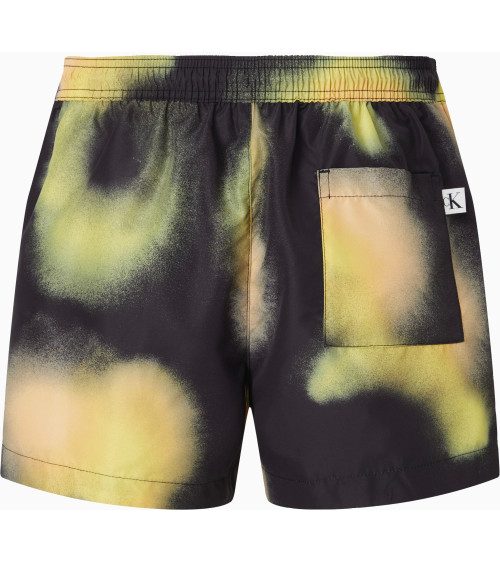 Calvin Klein Hombre - Pantalones Cortos de Baño cómodos