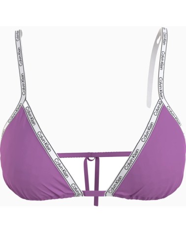 **Meta Title:** Soutien-gorge Triangle CK Vert - Élégant