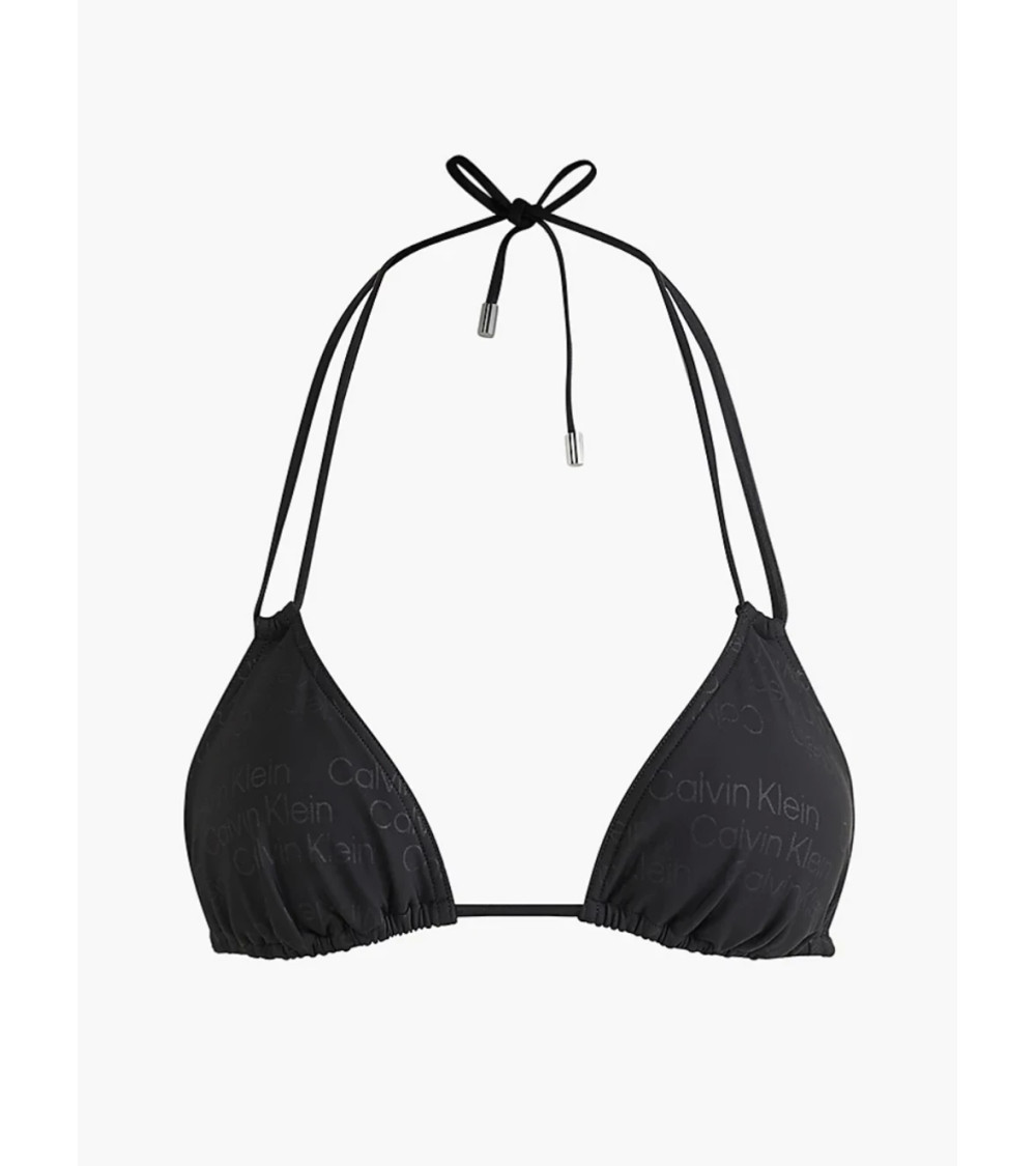 Calvin Klein Triangle Bikini - Elegant Black Beachwear Set