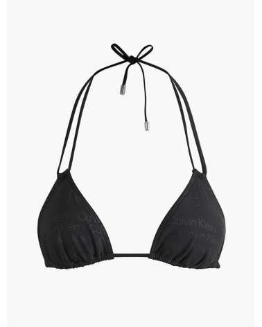 Calvin Klein Triangle Bikini - Elegant Black Beachwear Set