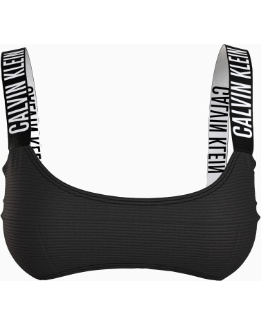 Meta Titel: Calvin Klein Damen Bralette Bikini Top Schwarz – M