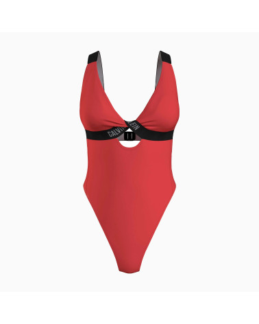 Calvin Klein Maillot Vermillon pour Femme
